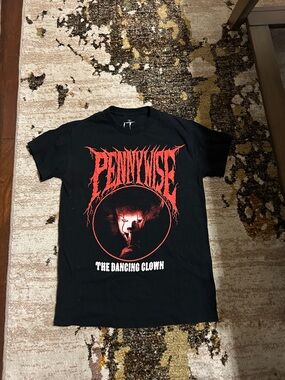 Pennywise 'The Dancing Clown' Graphic Tee - Black & Red